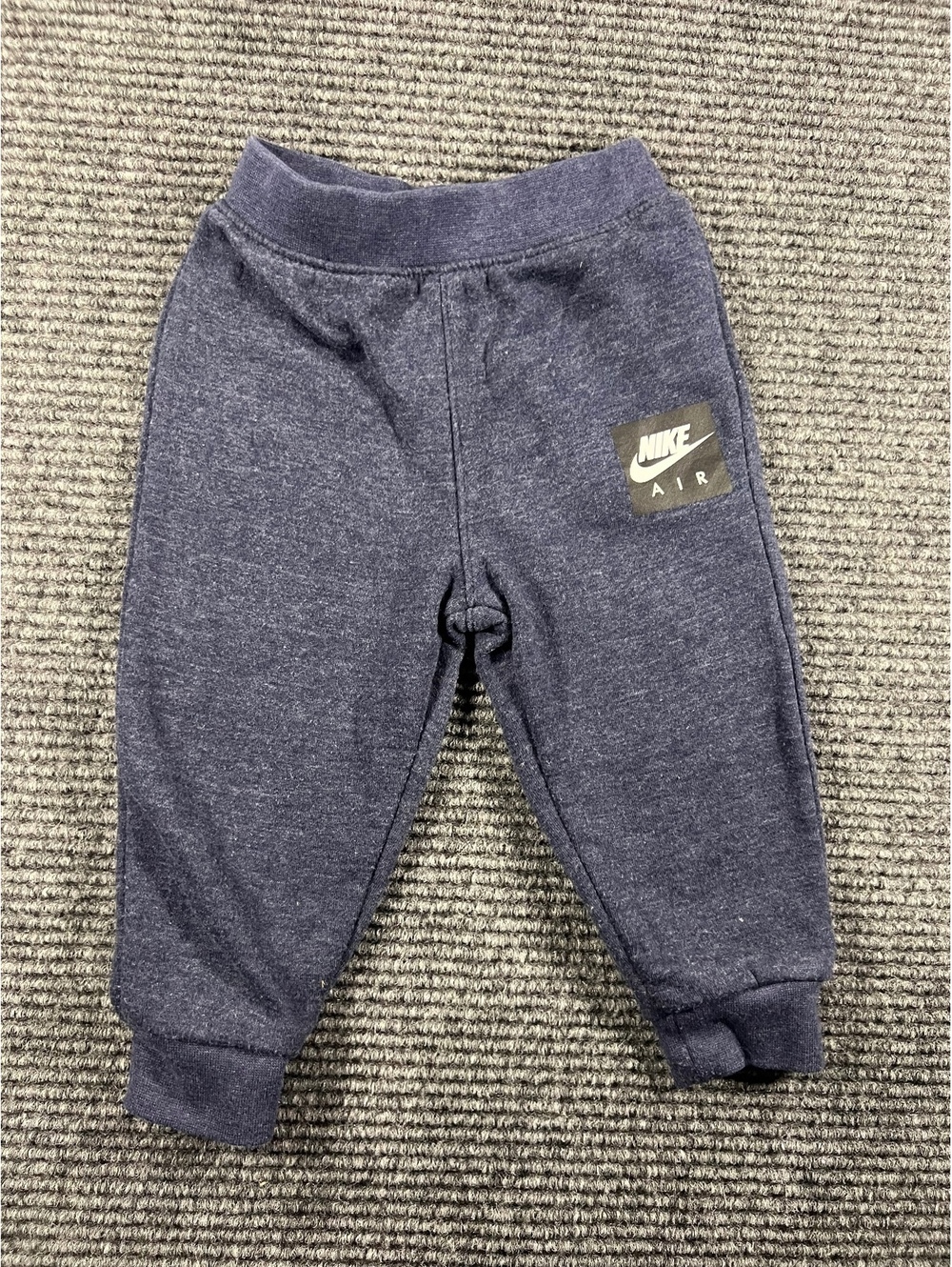 Nike Air Toddler Sweatpants Size 18M Navy Blue Fleece Lined